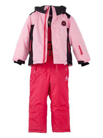 Peak Mountain 2-częściowy zestaw narciarski w kolorze różowym