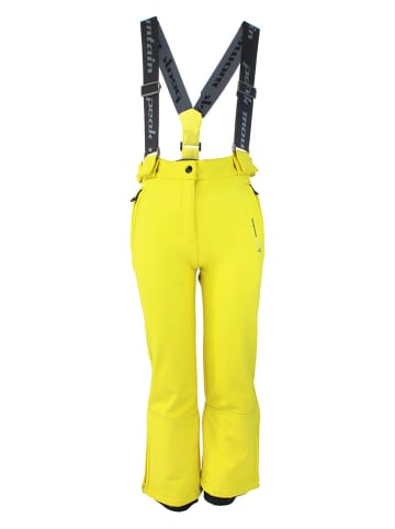 Peak Mountain Spodnie narciarskie w kolorze żółtym