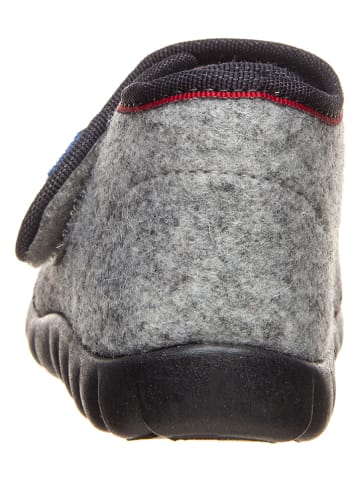 lamino Hausschuhe in Hellgrau meliert