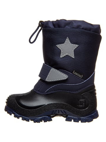lamino Winterlaarzen donkerblauw/zwart