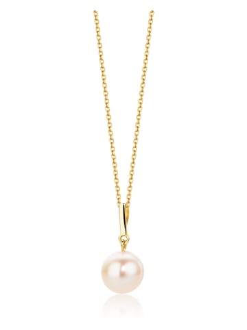 Diamant Exquis Gouden ketting met hanger - (L)45 cm