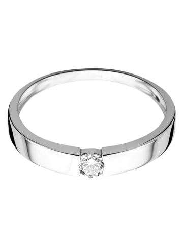 Diamant Exquis Weißgold-Ring mit Diamant