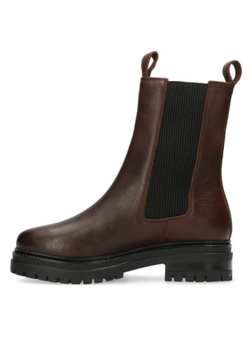 Mexx Leder-Chelsea-Boots "Hassina" in Braun