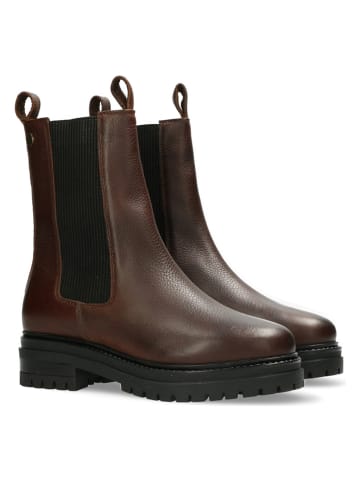 Mexx Leder-Chelsea-Boots "Hassina" in Braun