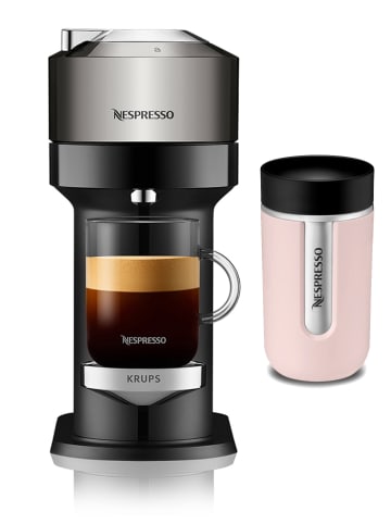 Krups Kapselmaschine "Nespresso Vertuo Next" in Chrom/ Schwarz