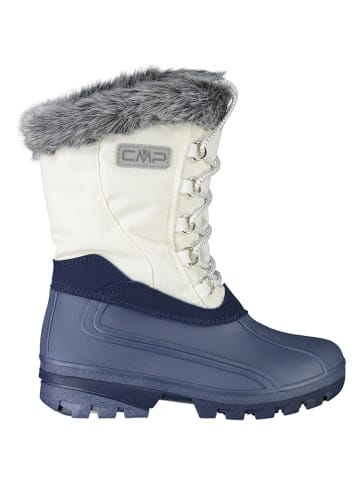 CMP Winterboots "Polhanne" wit/donkerblauw