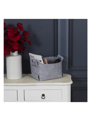 THE HOME DECO FACTORY 3er-Set: Körbe in Grau