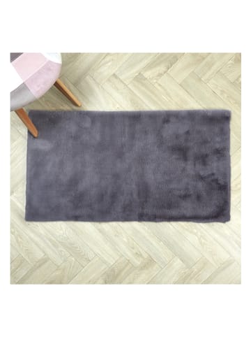 Rétro Chic Laagpolig tapijt grijs - (L)110 x (B)60 cm