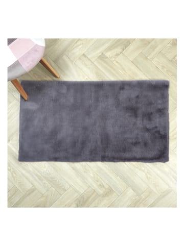 The Home Deco Kids Kurzflor-Teppich in Grau - (L)110 x (B)60 cm