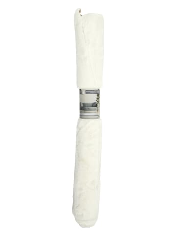 THE HOME DECO FACTORY Laagpolig tapijt crème - (L)170 x (B)120 cm