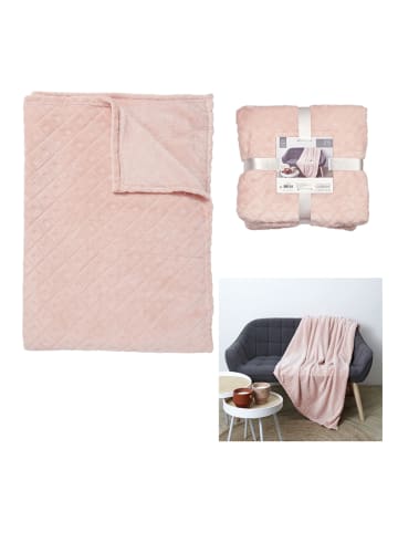 Ethnical Life Plaid in Rosa - (L)200 x (B)140 cm