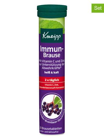 Kneipp 8er-Set: Nahrungsergänzungsmittel "Immun-Brause Vitamin C + Zink" je 82 g