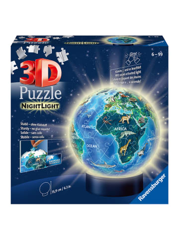 Ravensburger 72-delige 3D-puzzel "Aarde bij nacht" - vanaf 6 jaar