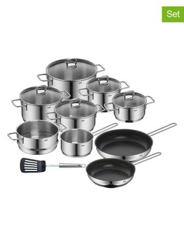 Silit 15tlg. Edelstahl-Kochgeschirr-Set "Alicante"