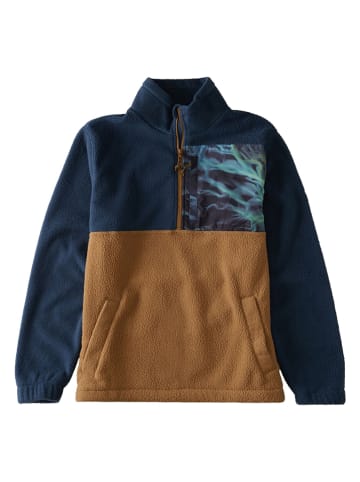 Billabong Fleece trui "Boundary" donkerblauw/lichtbruin