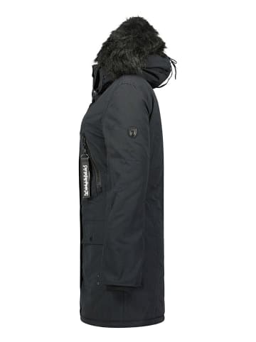 Canadian Peak Płaszcz zimowy "Corteak" w kolorze czarnym