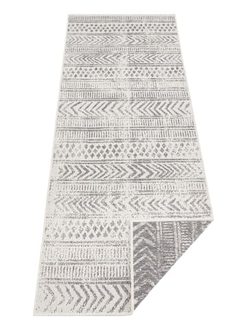 NORTHRUGS Outdoor-Wendeteppich "Biri" in Grau/ Creme