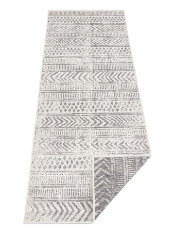 NORTHRUGS Zewnętrzny dywan dwustronny "Biri" w kolorze szaro-kremowym
