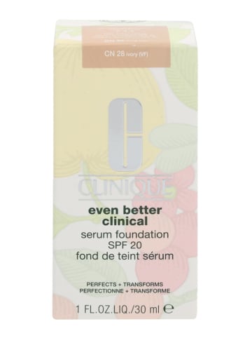 Clinique Serum-foundation "Even Better - 28 ivory" - SPF 20, 30 ml