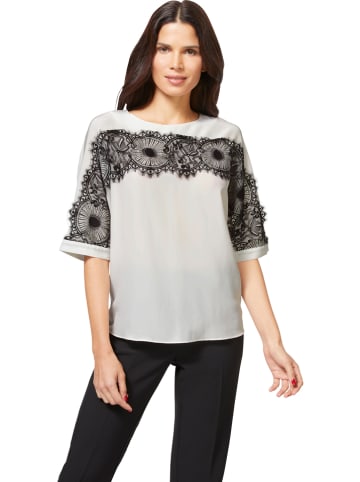 Heine Seidenbluse crème