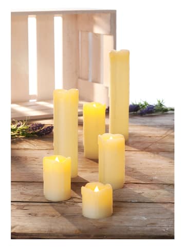 Hollybell Świece LED (6 szt.) w kolorze żółtym