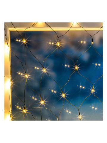 Hollybell Girlanda LED w kolorze ciepłej bieli - 320 x 150 cm
