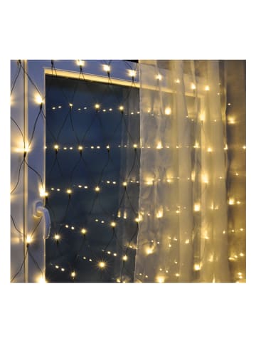 Hollybell Girlanda LED w kolorze ciepłej bieli - 320 x 150 cm