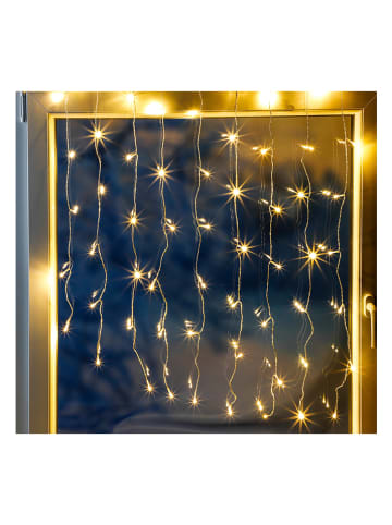 Profiline Girlanda LED w kolorze ciepłej bieli - 200 x 100 cm