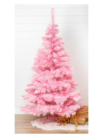Profiline Kunstkerstboom roze - (H)150 cm