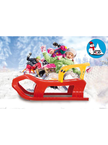 Jamara Sanki "Snow-Star" w kolorze czerwonym - 3+