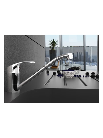 Instmaier Gootsteenkraan chroomkleurig - (B)4,9 x (H)14,5 x (D)24,9 cm