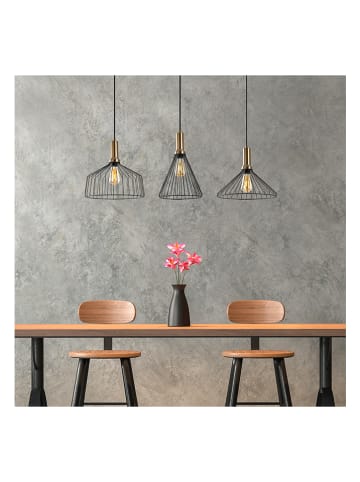Opviq Hängeleuchte "Dear" in Schwarz - (B)104 x (T)34 cm