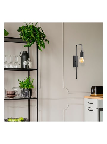 Opviq Wandlamp "Mum" zwart - (B)6 x (H)42 cm