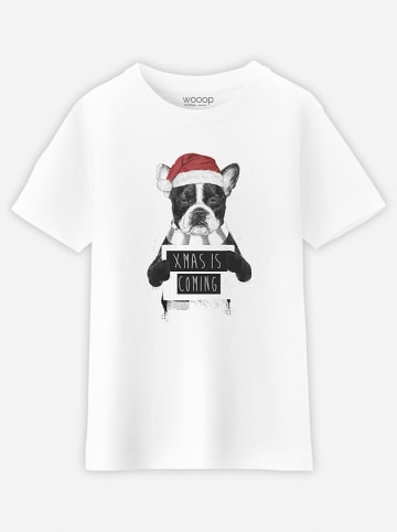 WOOOP Shirt "Xmas is coming" wit