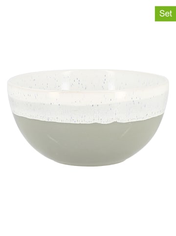 Ogo Living 6-delige set: kommen "Riga" groen - 570 ml