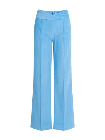 Risk made in warsaw Spodnie "Szwedki ze sztruksu" w kolorze jasnoniebieskim