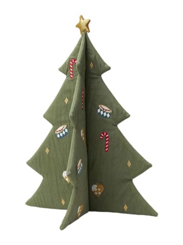 FABELAB Dekofigur "Christmas Tree" in Grün - (H)40 cm