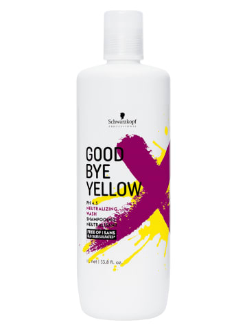 Schwarzkopf Professional Szampon neutralizujący żółte odcienie "Goodbye Yellow" - 1000 ml