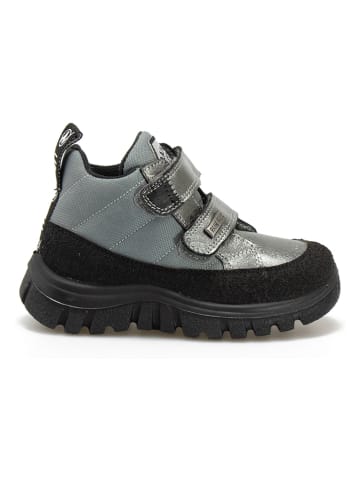 Naturino Leder-Boots "Cling" in Grau