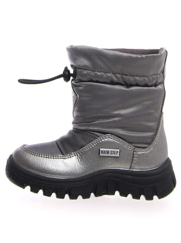 Naturino Leder-Winterboots "Varna" in Silber