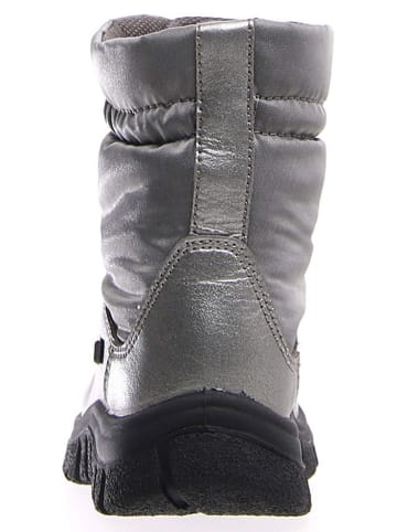 Naturino Leder-Winterboots "Varna" in Silber