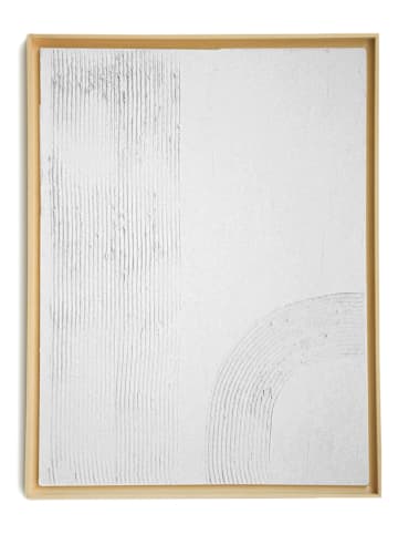 Really Nice Things Płótno "White Lines" w ramce - 40 x 60 cm