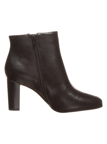 Clarks Leder-Stiefeletten "Kaylin Fern" in Schwarz