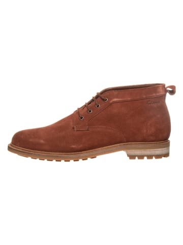 Clarks Leren veterschoenen "Foxwell" bruin