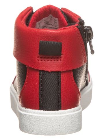 Clarks Leren sneakers "City Oasis" rood/zwart
