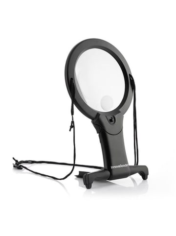 InnovaGoods Loep met ledlampje zwart - (H)23 x Ø 13,5 cm