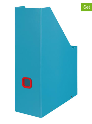 Leitz 3-delige set: documentverzamelaars "Cosy" turquoise