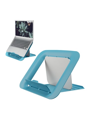 Leitz Podstawka "Ergo Cosy" w kolorze turkusowym na laptopa