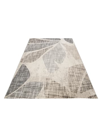 ESPRIT Indoor-/ Outdoor-Teppich "Leaf" in Beige/ Grau