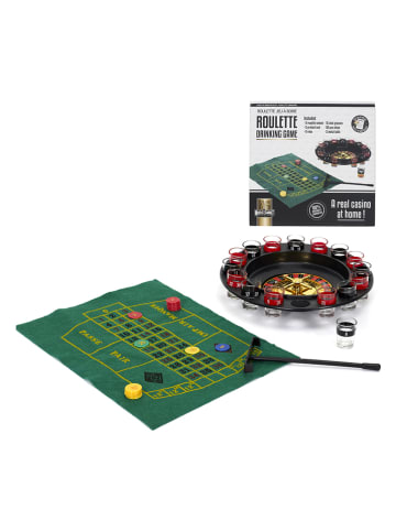The Concept Factory Zestaw do picia "Roulette" w kolorze zielonym